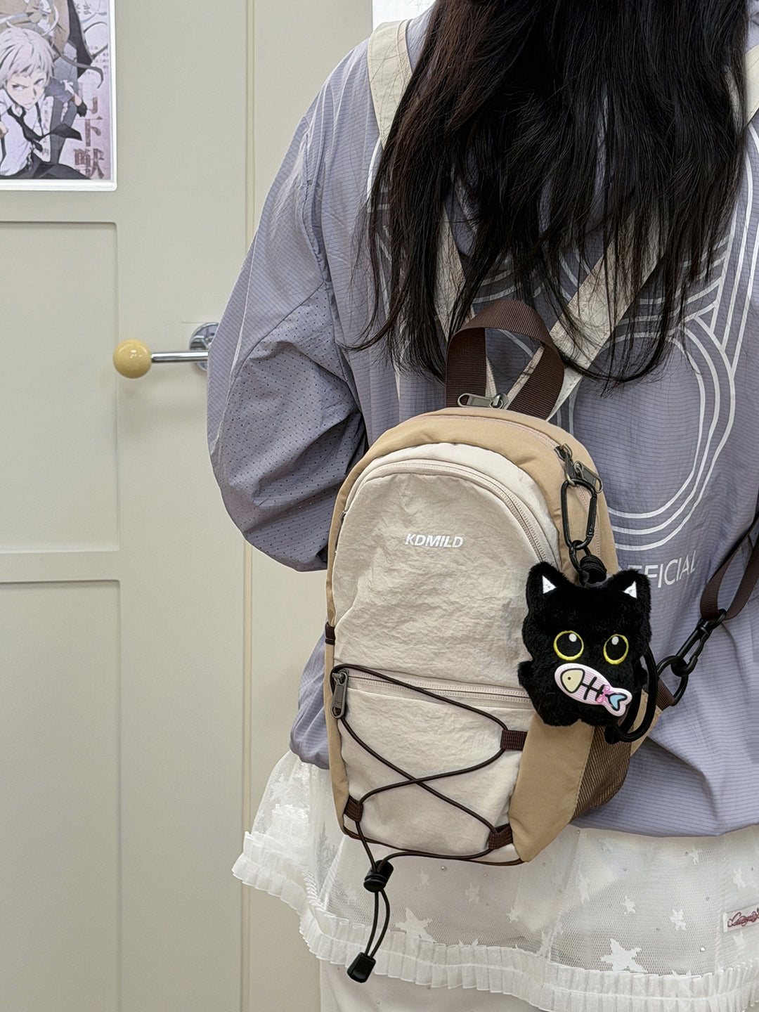 Kompakte Crossbody Rucksack Karnz
