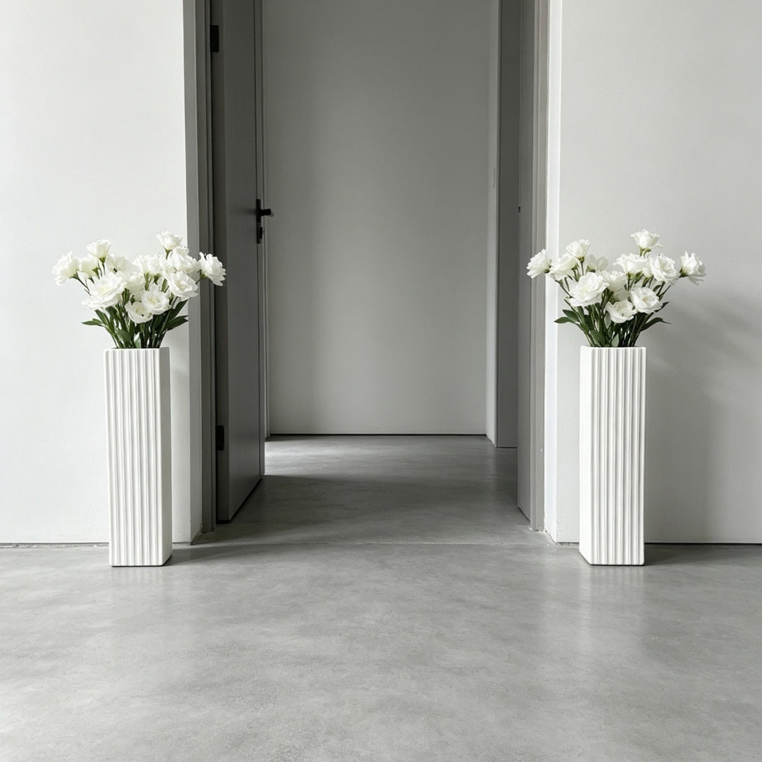 Dekorative Blumen Vase Karnz