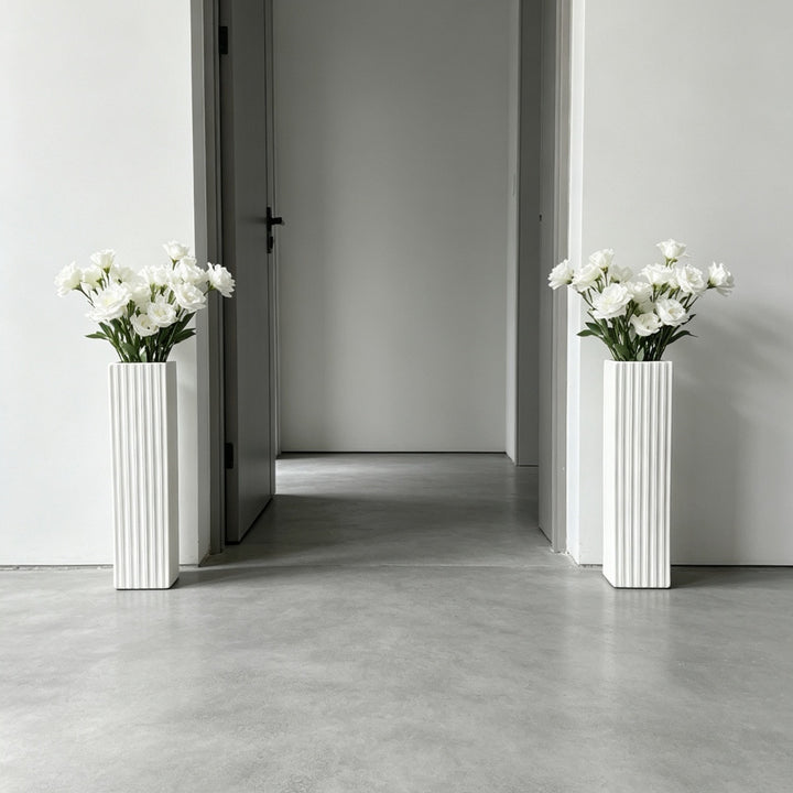 Dekorative Blumen Vase Karnz