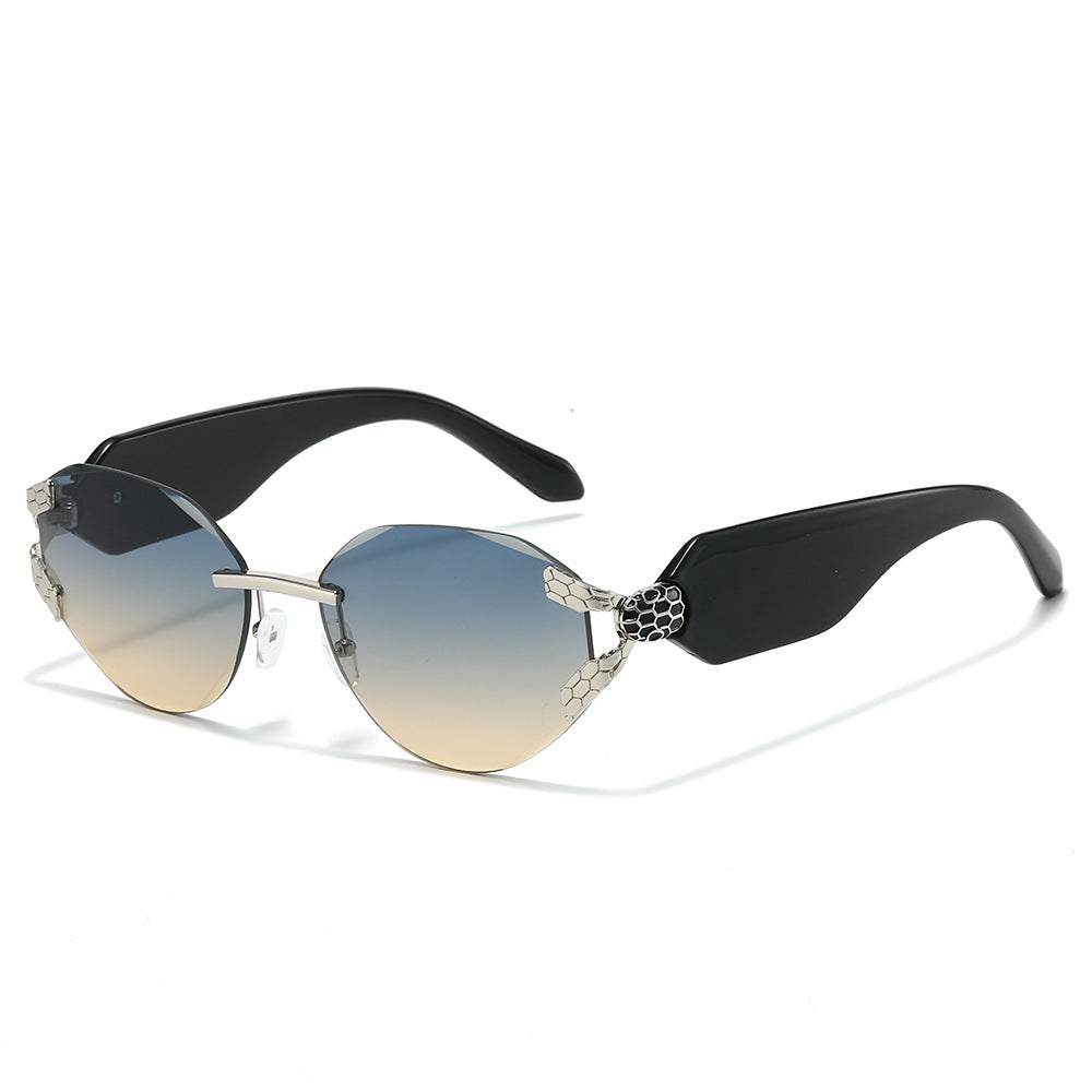 Elegante Katzenaugen-Sonnenbrille mit einzigartigem Design Karnz