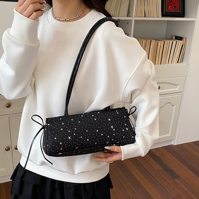 Sternenmuster Abend Handtasche