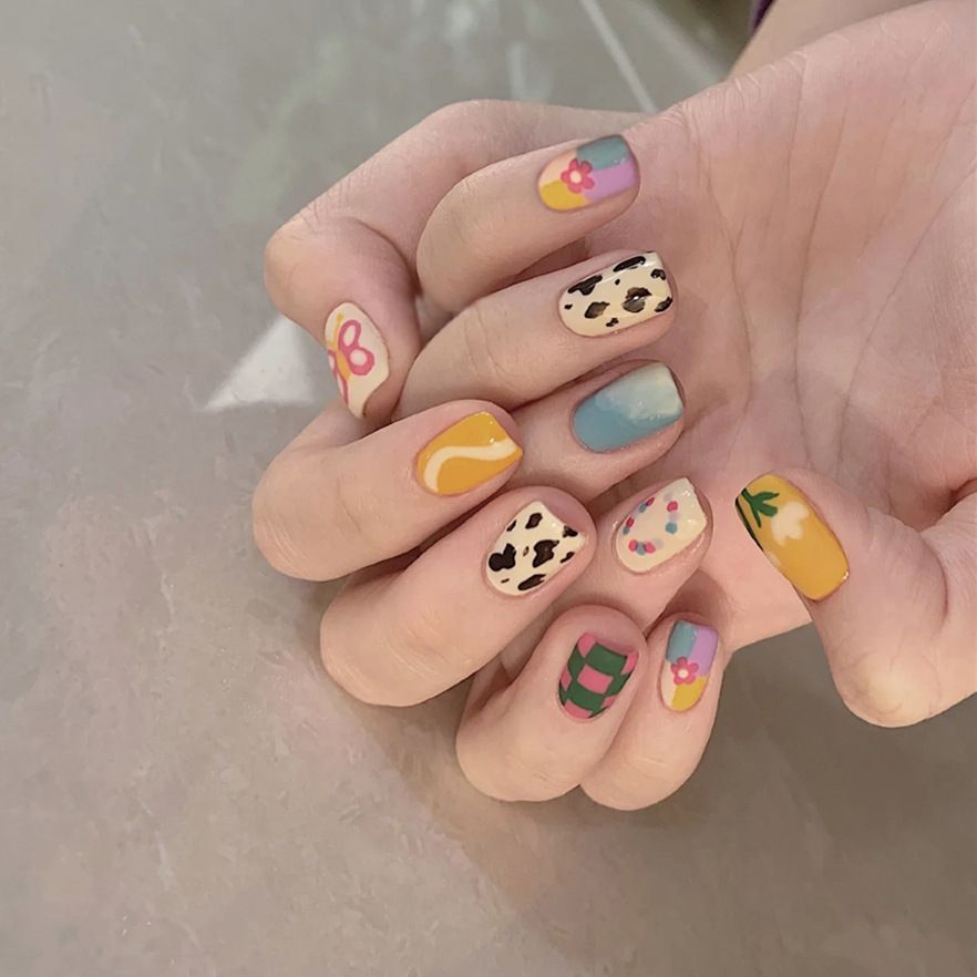Verspielt Nagelkunst Set