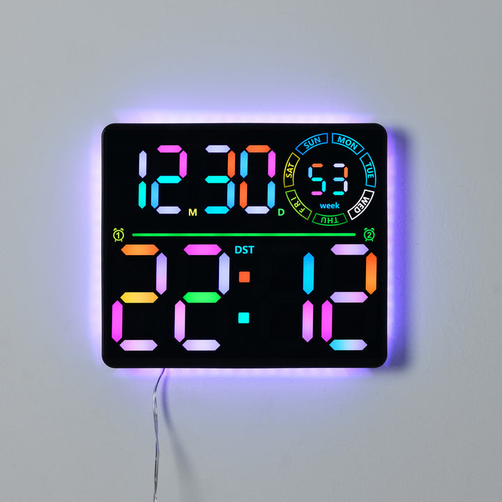 Digitale Wand-Uhr Karnz