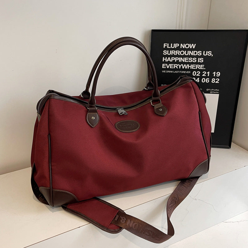 Stilvolle Wochenendausflug Duffel Tasche Karnz
