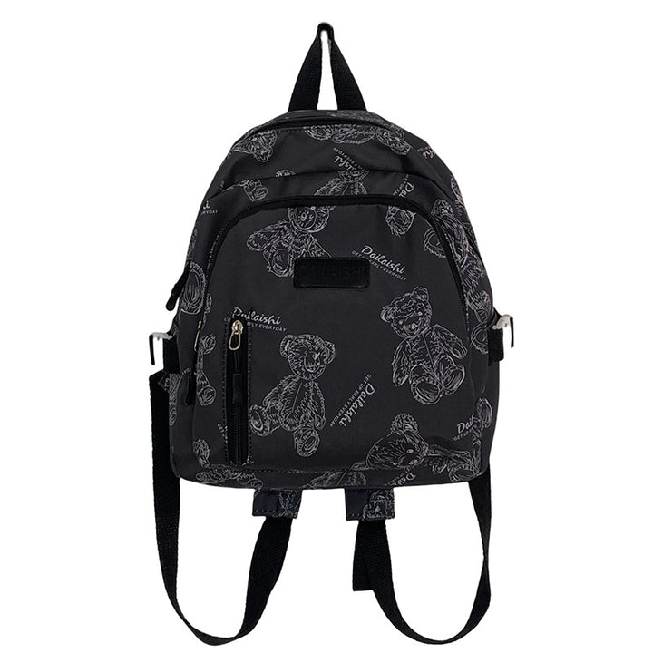 Teddybär Muster Rucksack