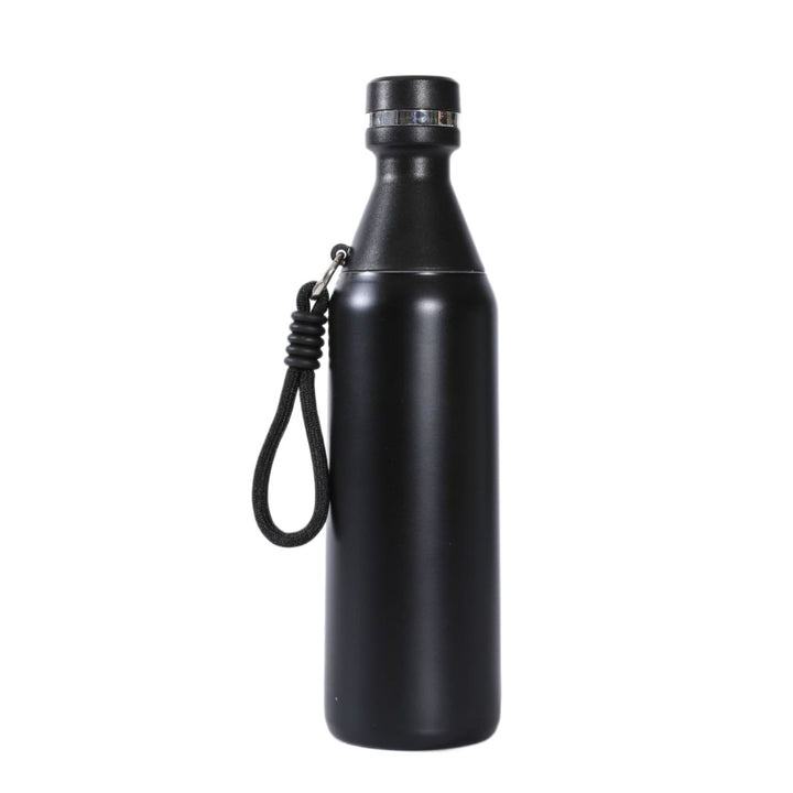 Damen isolierte Edelstahl Trinkflasche mit praktischem Tragegriff Karnz