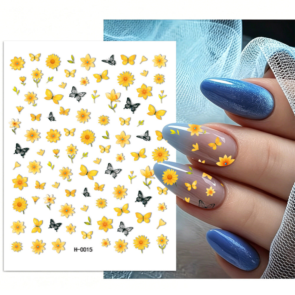 Kreative Nagelkunst Aufkleber