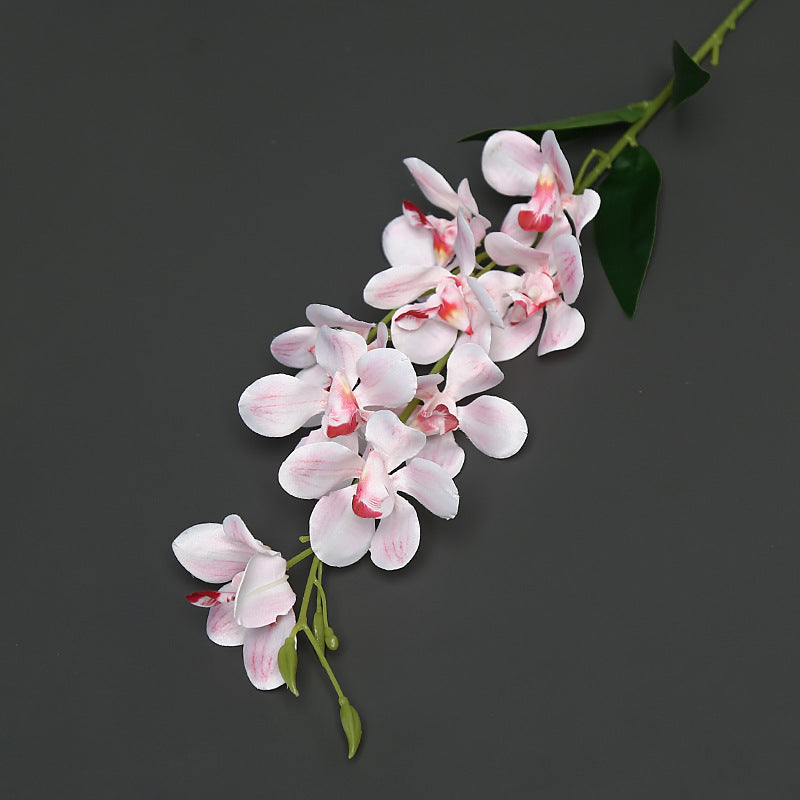 Elegante Faux-Orchideenstängel für die Heimdekoration