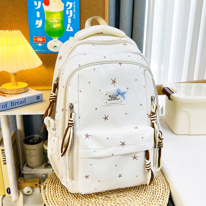 Stylischer mit Sternen verzierten multifunktionalen Rucksack Karnz