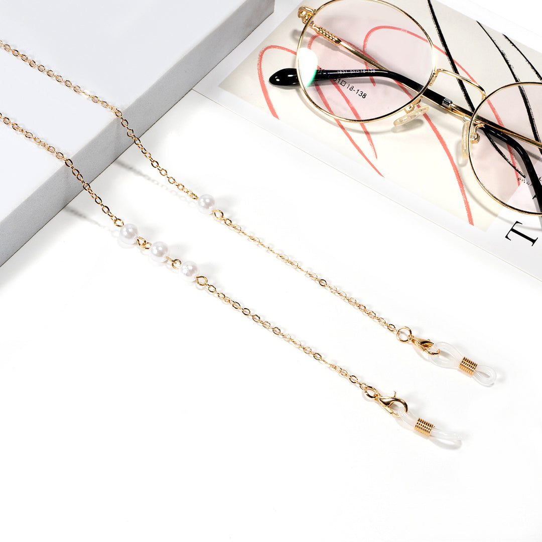 Premium Metall Brillen Kette Karnz