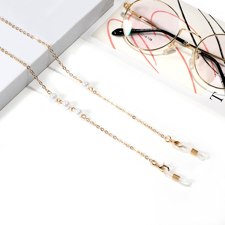 Premium Metall Brillen Kette Karnz