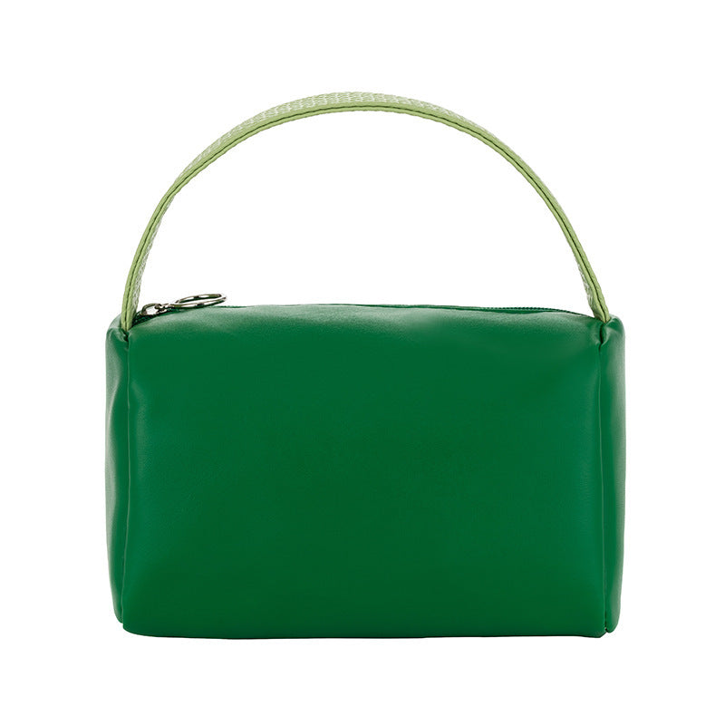 Elegante Kunstleder Kosmetiktasche Karnz