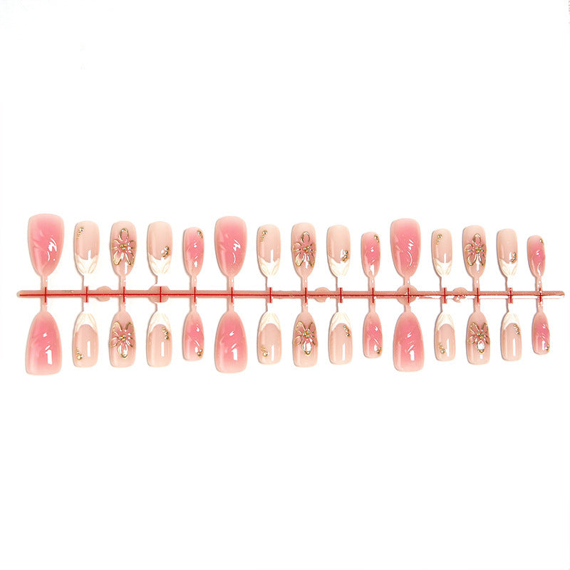 Floral Design Press-On Nail Set Karnz