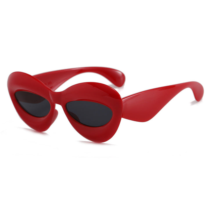 Damen Modische Cat-Eye Sonnenbrille mit einzigartigem Design Karnz