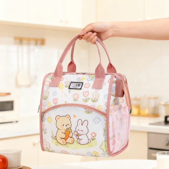 Stylische gemusterte Wickeltasche Karnz