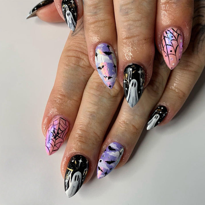 Halloween-Themen Nagelkunst Karnz