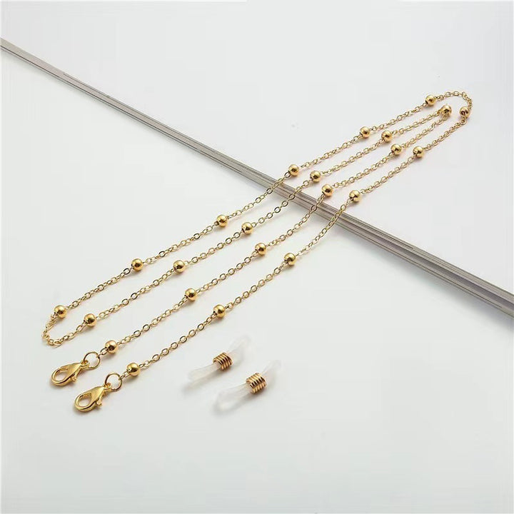Chic Perlen Brillen Kette Karnz