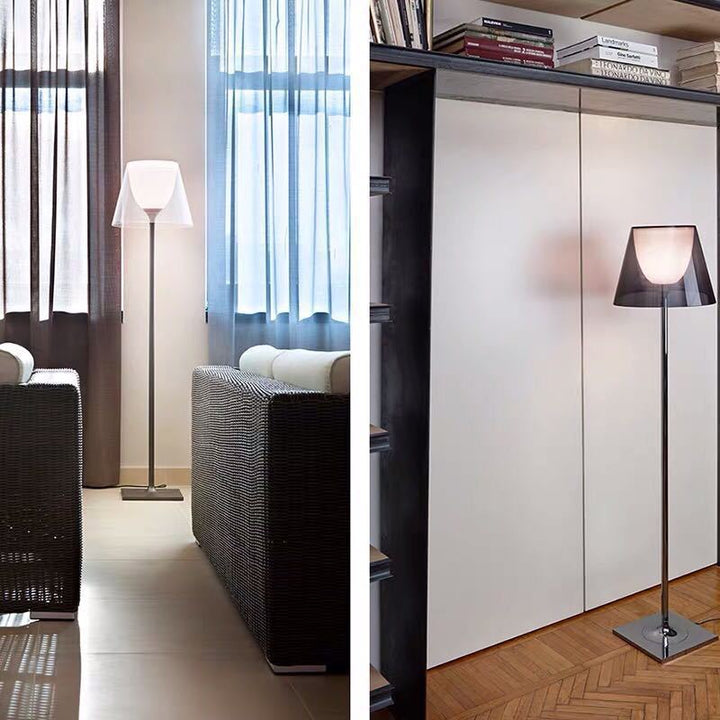 Moderne Minimalistische Stehleuchte mit verstellbarem Schirm