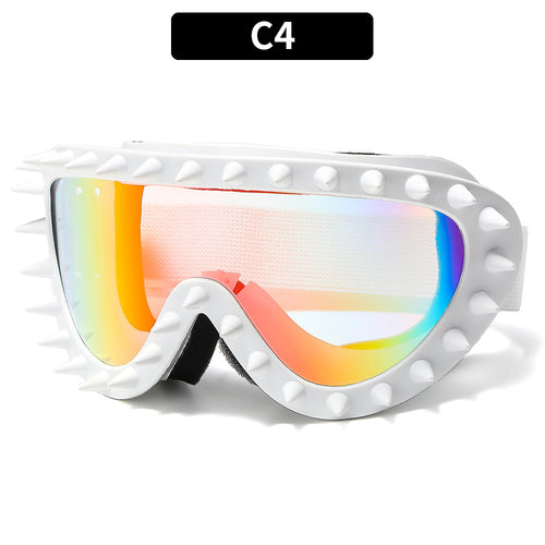 Stylische genadelte Schutzbrille