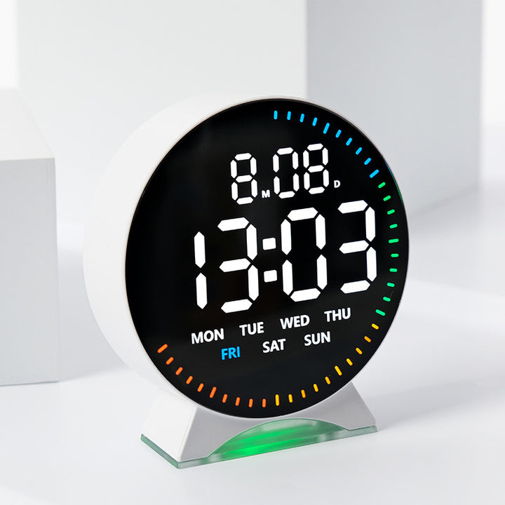 Digitaler Wecker mit Intelligentem Led-Display und Multifunktionalen Funktionen Karnz