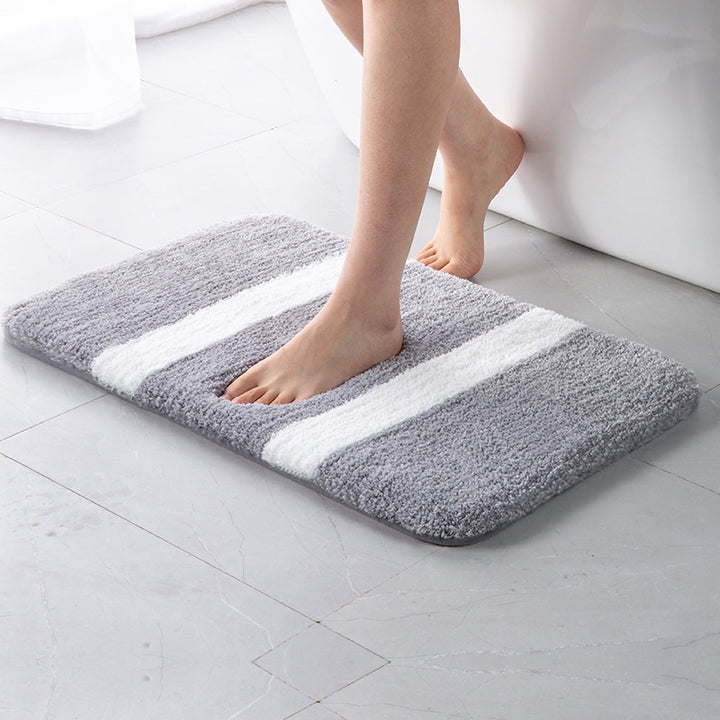 Ultra-weiches und plüschiges Badezimmer-Komfortmatte Karnz