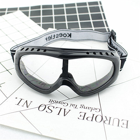 Damen Sportliche Schutzbrille mit verspiegelten Gläsern Karnz