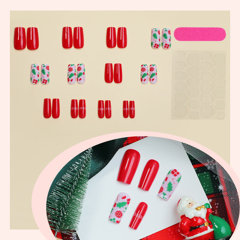 Urlaubs-Themen Press-On-Nagelset Karnz