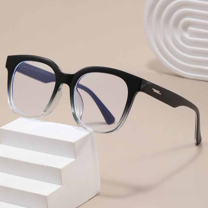 Damen Designer-Brille mit elegantem quadratischen Rahmen und modernen Akzenten Karnz