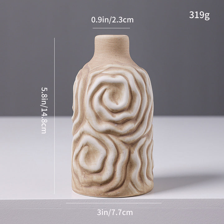 Abstrakte Keramik Kunst Vase