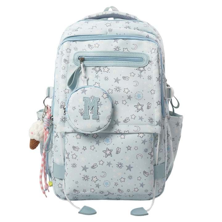 Verspielt Stern-Muster Rucksack