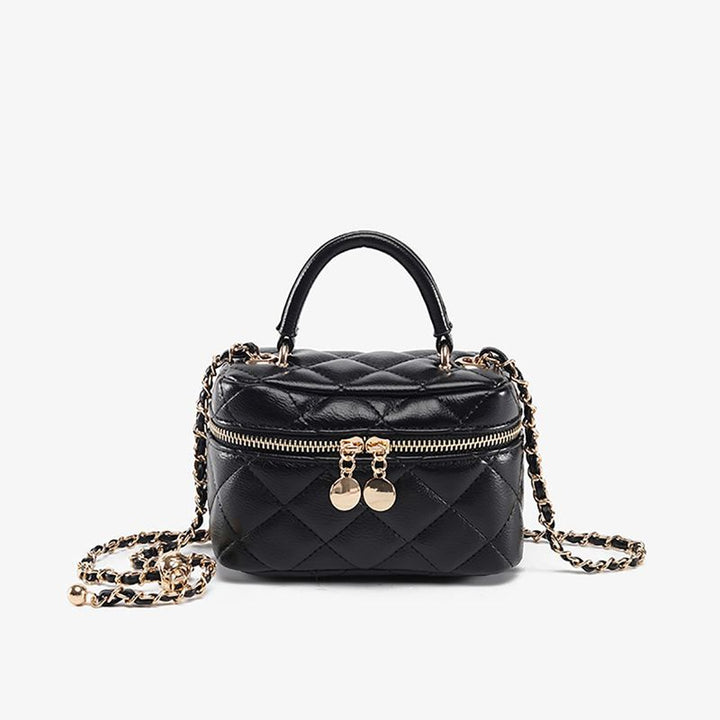 Gepolsterte Mini Kettenhandtasche Karnz
