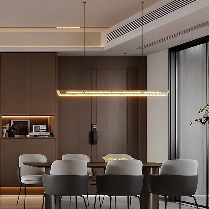 Lineare LED Pendelleuchte