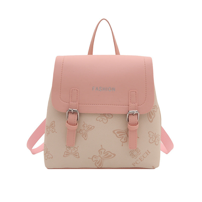 Stylische Schmetterlingsmuster Mini Rucksack Karnz