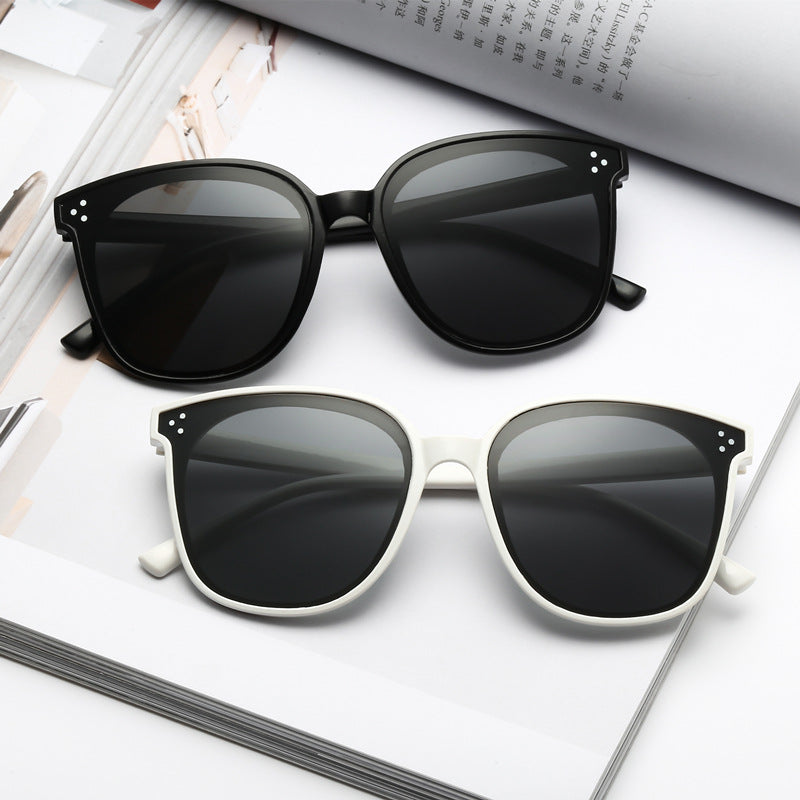 Modische Übergroße Schmetterlingssonnenbrille Karnz