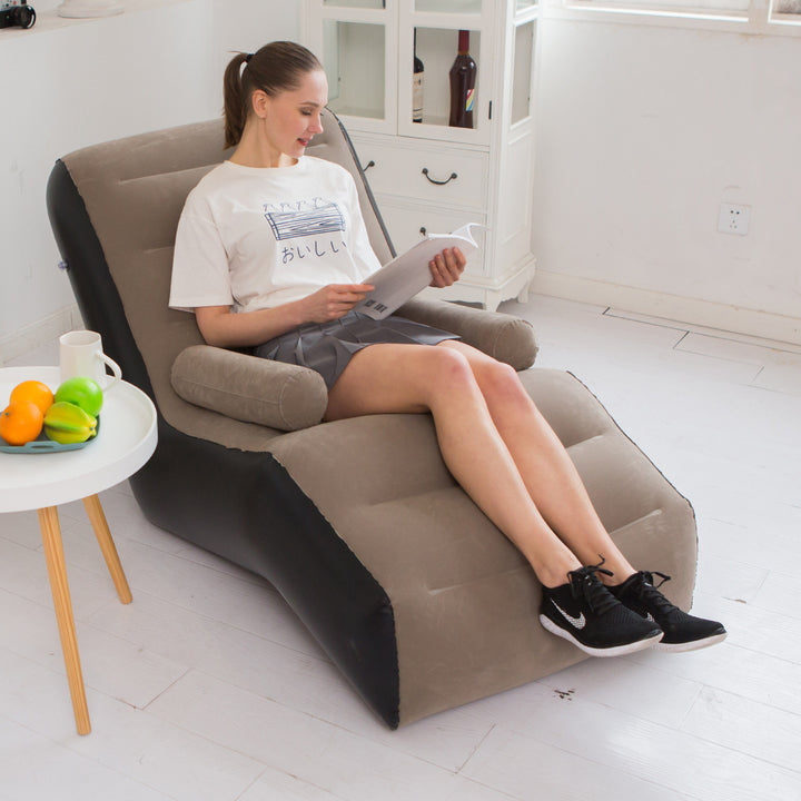 Damen Aufblasbares Komfort-Sofa mit ergonomischer Rückenlehne Karnz