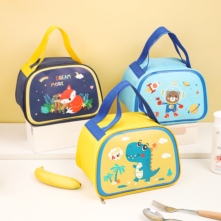 Isolierte Fox-Themen Mittags Tasche Karnz