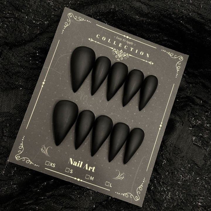 Mattes Stiletto Press-On Nagelset