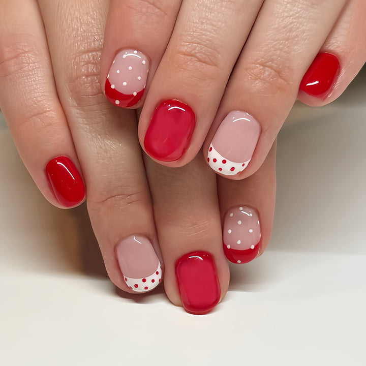 Kreatives französisches Tipp-Nagelkunst-Set Karnz