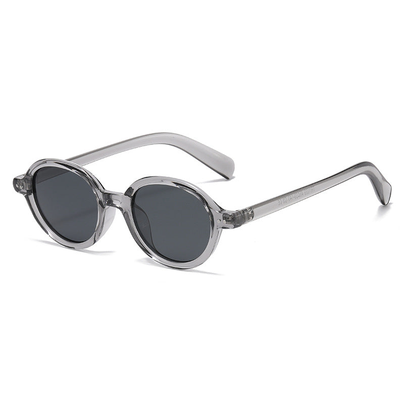 Retro-inspirierte klare Rahmenbrille