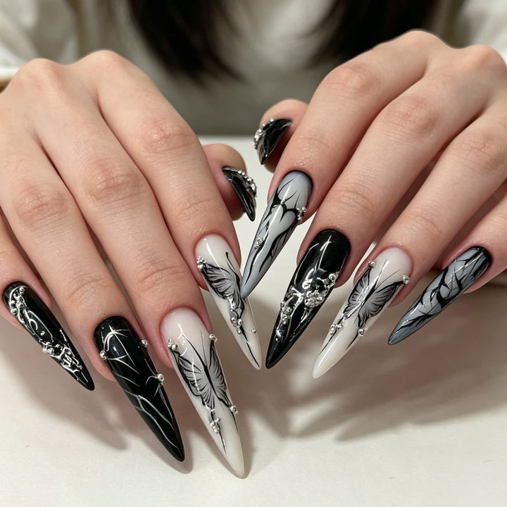 Künstlerische Stiletto-Nagelveränderungen Karnz 1789915460