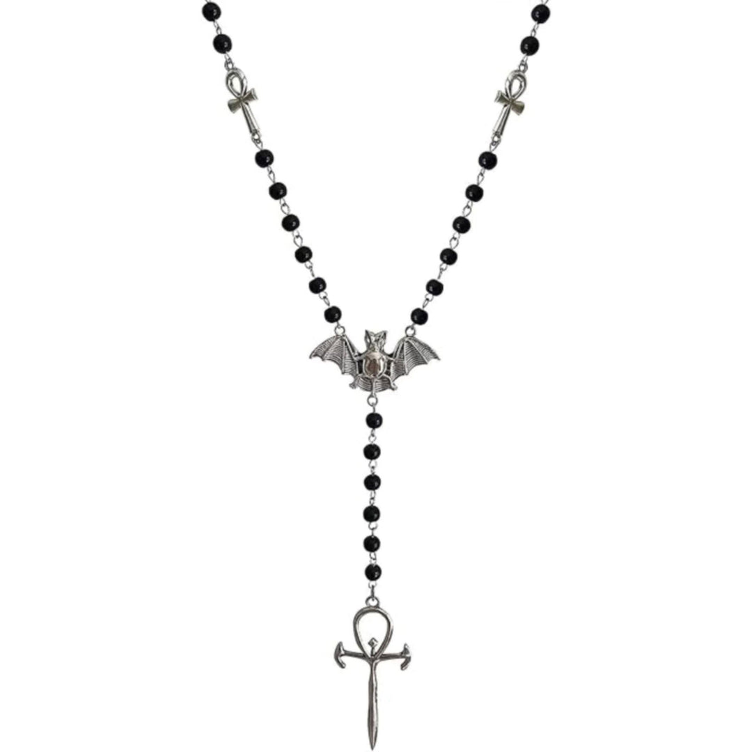 Gothic Fledermaus-inspiriertes Anhänger-Neklace Karnz