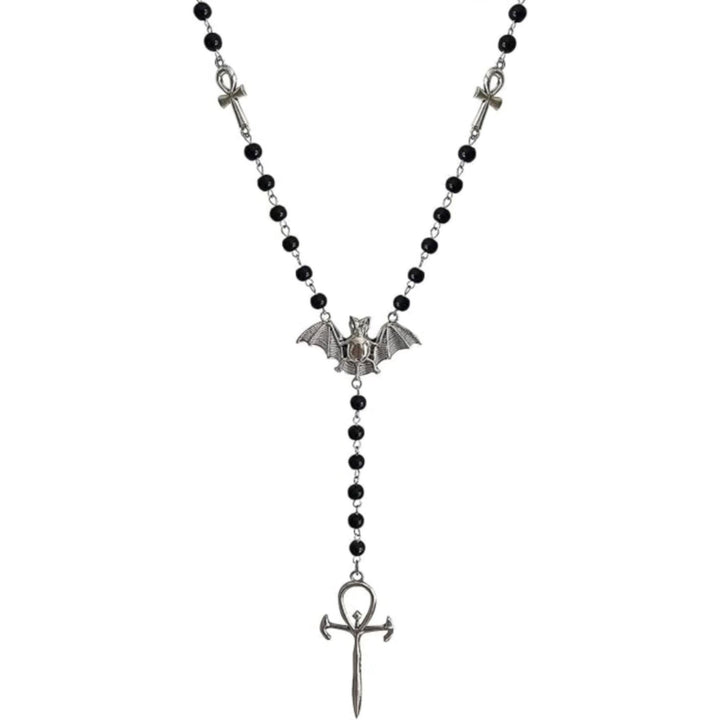 Gothic Fledermaus-inspiriertes Anhänger-Neklace Karnz