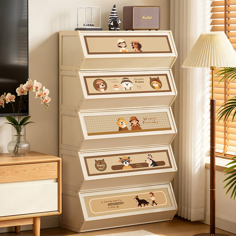 Aufbewahrungseinheit Mit Versenkbarer Front Und Freundlichem Design Karnz