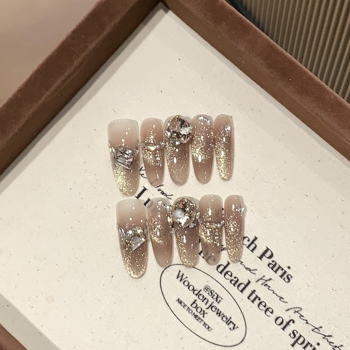 Glamorous Press-On Nail Art Set Karnz