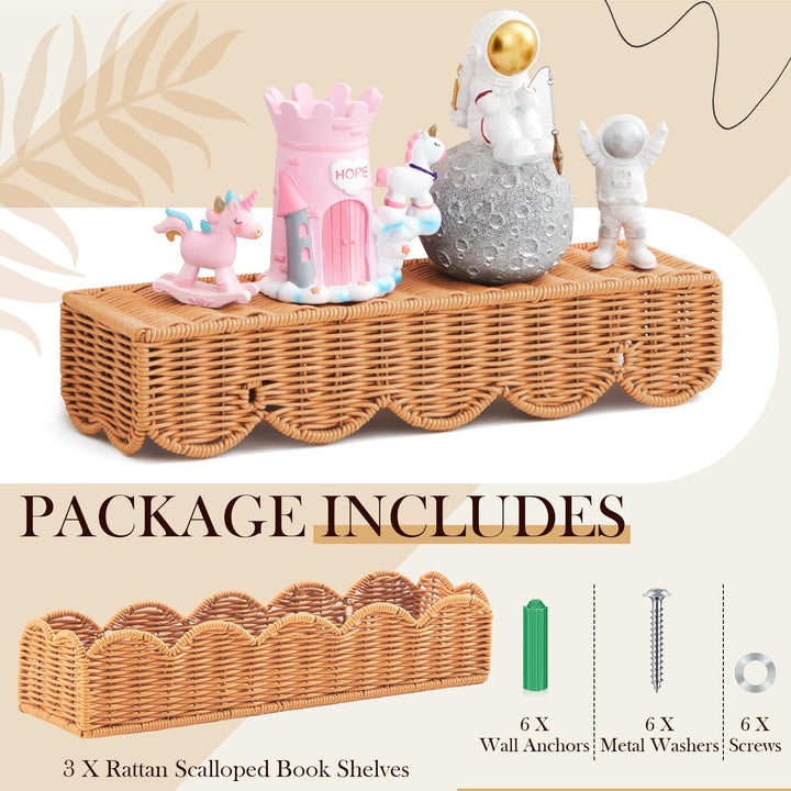 Rattan Wandregal Karnz