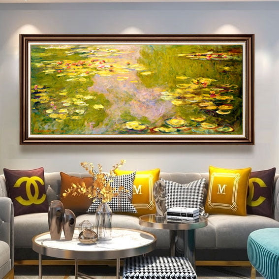 Große Landschaft Gerahmte Leinwandkunst
