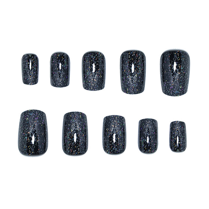 Glitzernde Nagelkunst-Verzierungen Karnz