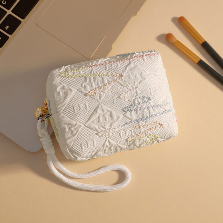 Elegante Reißverschluss Kosmetiktasche