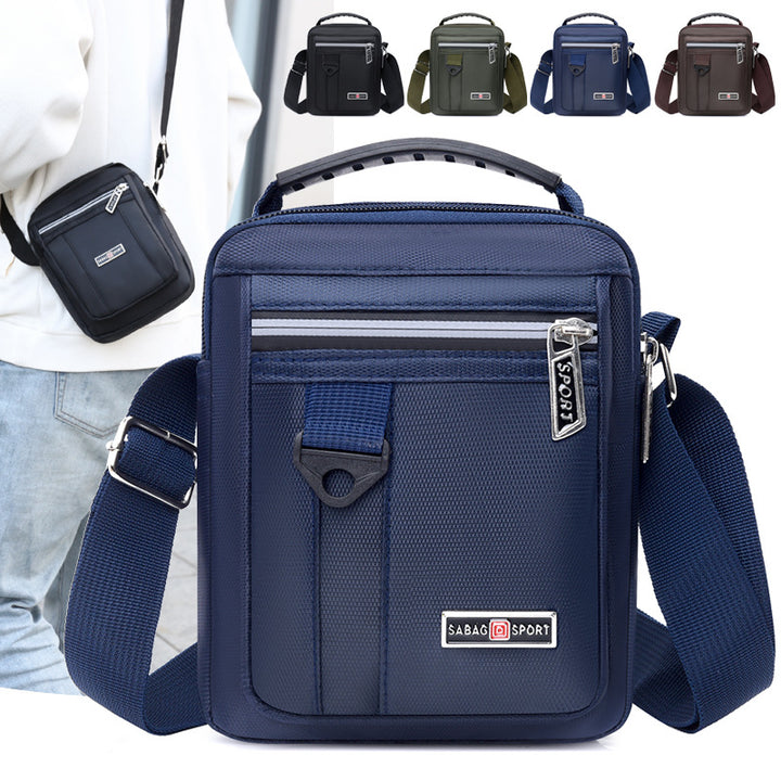 Strukturierte Crossbody-Organizer-Tasche