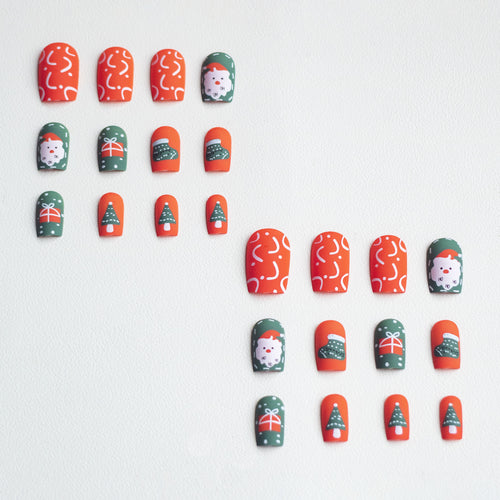 Festliche Winter Themen Nagelkunst